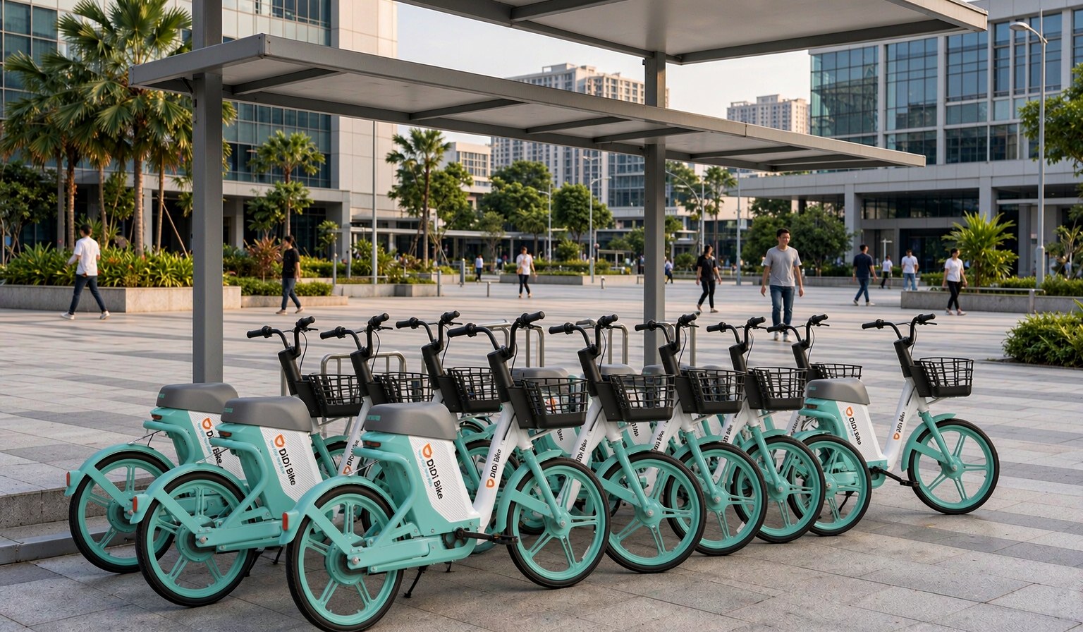 DiDi Bike station at UTHM